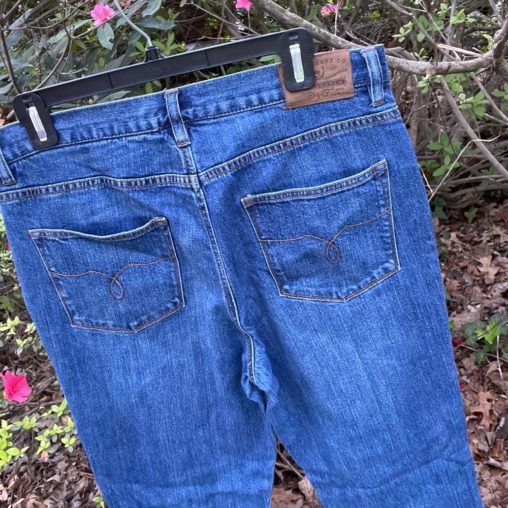 Lauren Jeans Company Ralph Lauren Classic Bootcut Denim Blue Jeans Womens 10 - Picture 4 of 16